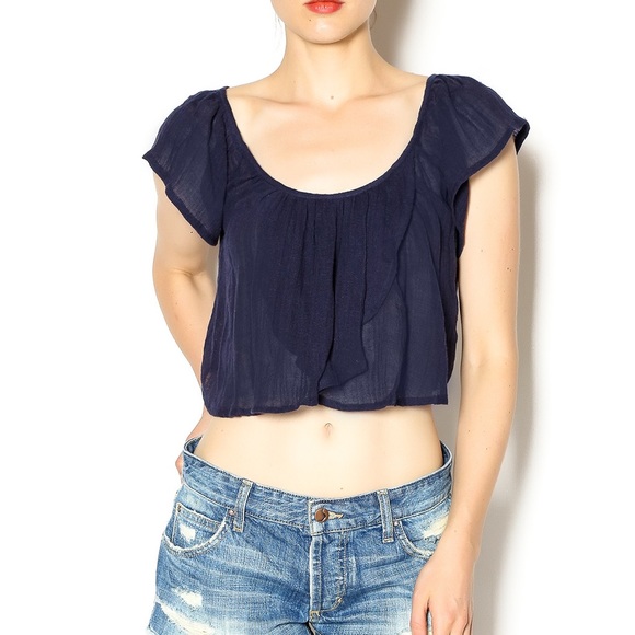 🆕 Billabong Festival Sol Crop Top - Picture 4 of 8